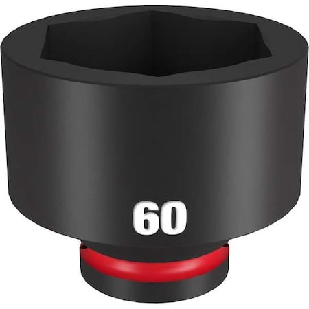60mm SHOCKWAVE Impact Duty 3/4 in. Drive Standard 6 Point Impact Socket MPN:49-66-6392