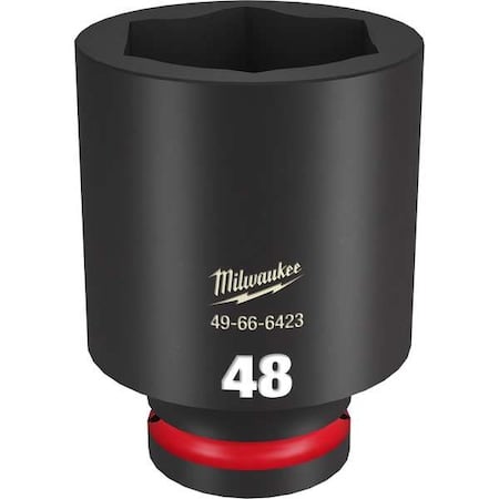48mm SHOCKWAVE Impact Duty 3/4 in. Drive Deep Well 6 Point Impact Socket MPN:49-66-6423
