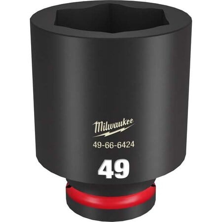 49mm SHOCKWAVE Impact Duty 3/4 in. Drive Deep Well 6 Point Impact Socket MPN:49-66-6424