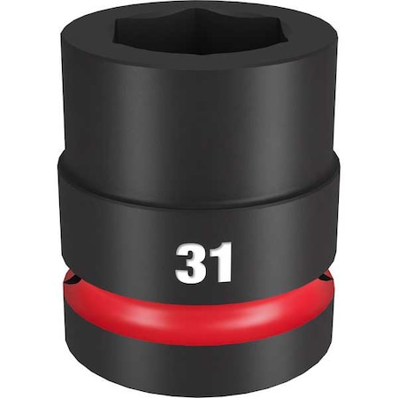31mm SHOCKWAVE Impact Duty 1 in. Drive Standard 6 Point Impact Socket MPN:49-66-6596