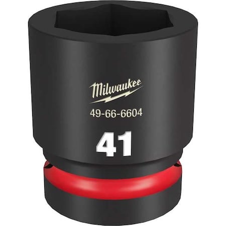 41mm SHOCKWAVE Impact Duty 1 in. Drive Standard 6 Point Impact Socket MPN:49-66-6604