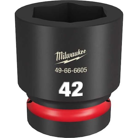 42mm SHOCKWAVE Impact Duty 1 in. Drive Standard 6 Point Impact Socket MPN:49-66-6605