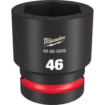 46mm SHOCKWAVE Impact Duty 1 in. Drive Standard 6 Point Impact Socket MPN:49-66-6606