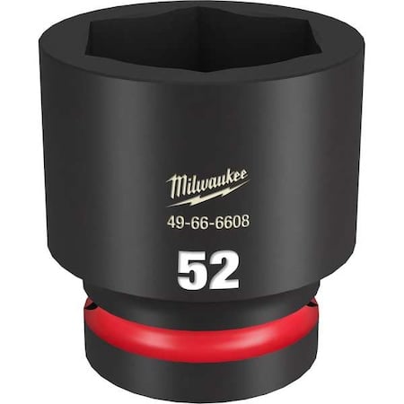 52mm SHOCKWAVE Impact Duty 1 in. Drive Standard 6 Point Impact Socket MPN:49-66-6608