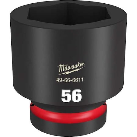 56mm SHOCKWAVE Impact Duty 1 in. Drive Standard 6 Point Impact Socket MPN:49-66-6611