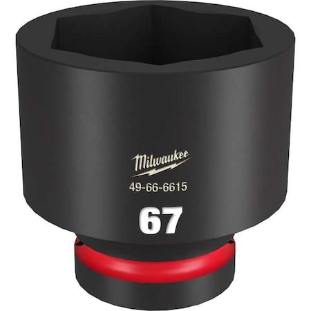 67mm SHOCKWAVE Impact Duty 1 in. Drive Standard 6 Point Impact Socket MPN:49-66-6615