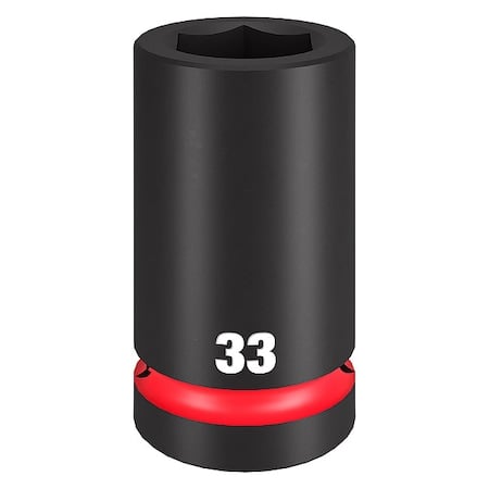 Impact Socket, Socket Size 33 mm, Deep MPN:49-66-6627