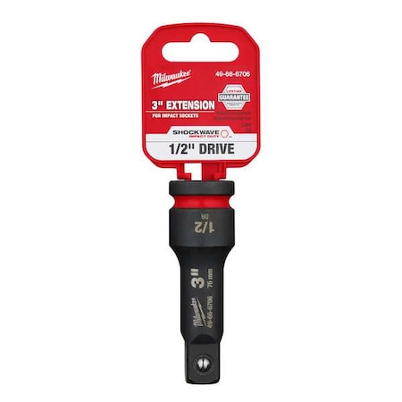 SHOCKWAVE Impact Duty 1/2 in. Drive 3 in. Extension MPN:49-66-6706