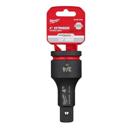 SHOCKWAVE Impact Duty 3/4 in. Drive 4 in. Extension MPN:49-66-6709
