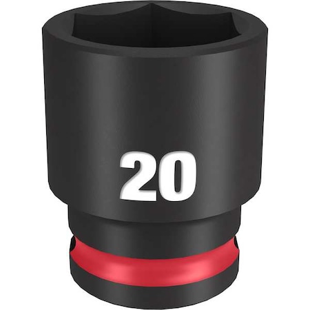 20mm SHOCKWAVE Impact Duty 3/8 in. Drive Standard 6 Point Socket MPN:49-66-6737