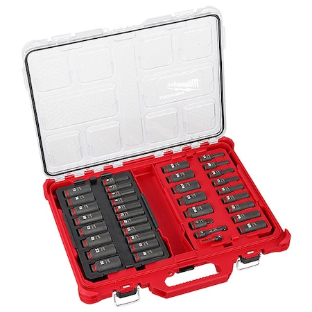 SHOCKWAVE Impact Duty Socket 3/8 in Dr 36PC PACKOUT Set MPN:49-66-6805