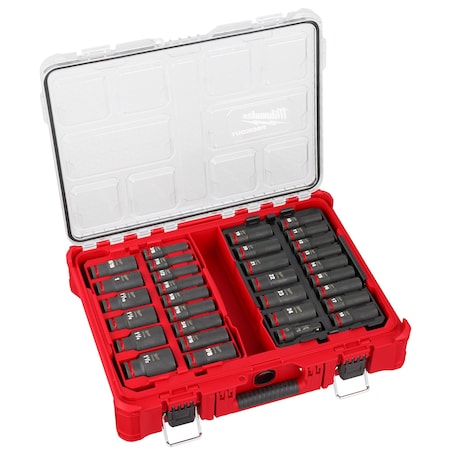 SHOCKWAVE Impact Duty Socket 1/2 in Dr 31PC PACKOUT Set MPN:49-66-6806