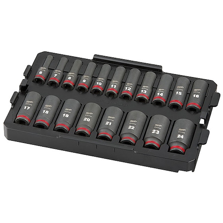 19 pc. SHOCKWAVE Impact Duty 3/8