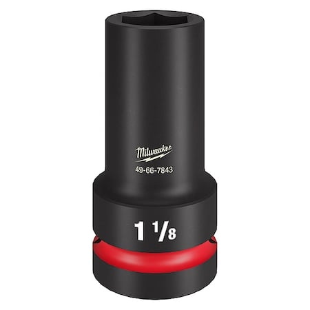 Impact Socket, Socket Size 1 1/8