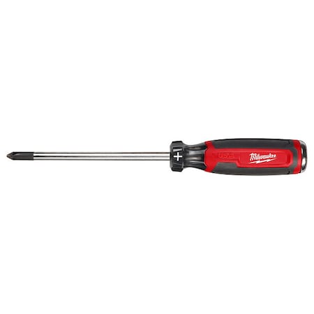 6 in. No 2 Phillips Cushion Grip Demolition Screwdriver (Made in USA) MPN:MT205