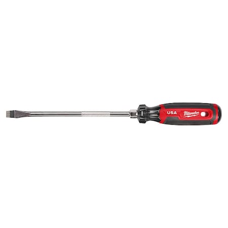 3/8 in. x 8 in. Slotted Cushion Grip Screwdriver (Made in USA) MPN:MT209