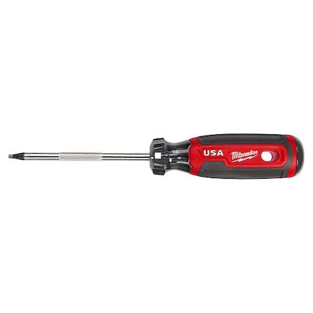 4 in. No 2 Square Cushion Grip Screwdriver (Made in USA) MPN:MT218