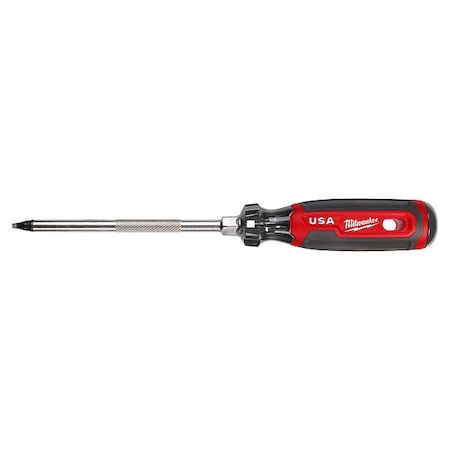 6 in. No 3 Square Cushion Grip Screwdriver (Made in USA) MPN:MT219