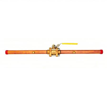Manual 2-Way Ball Valve, NPT, Bronze MPN:18093S
