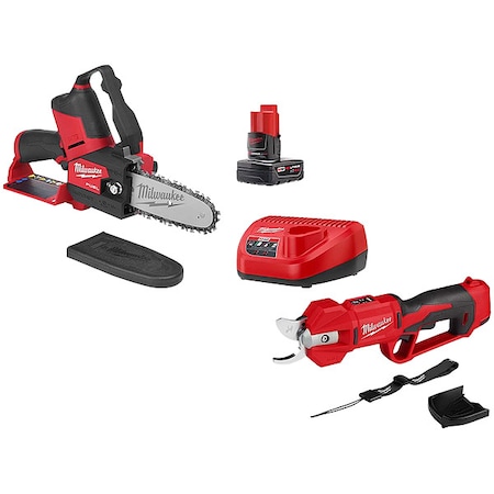 6 in L Cordless Combination Kit, Battery Included MPN:2527-21, 2534-20