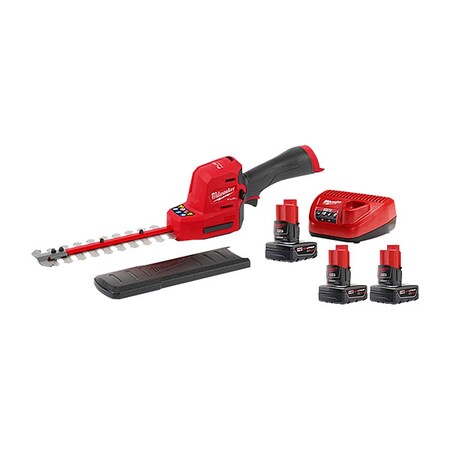 Cordless Hedge Trimmer Kit, Double-Sided 8 in L Blade MPN:2533-21, 48-11-2412
