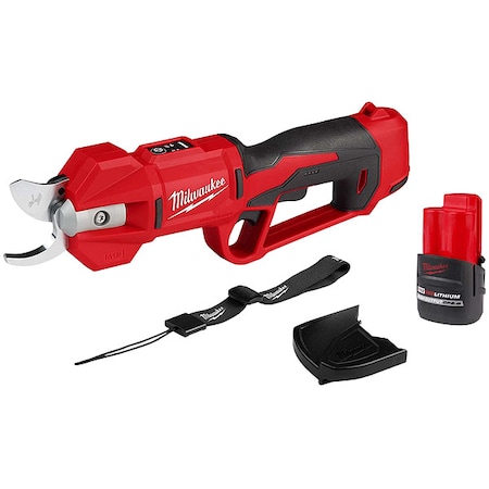 Pruning Shears, 1.25 in Cut Cap, SK5 Steel 2.25 in L Blade, Plastic Handle, Battery Included MPN:2534-20, 48-11-2425