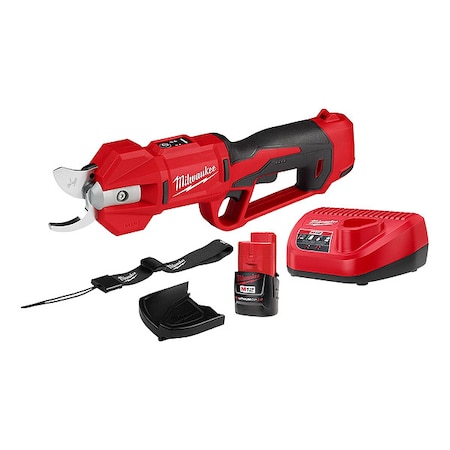Pruning Shears Kit, 1-1/4 in Cut Cap, SK5 Steel 2-1/4 in L Blade, Glass Filled Nylon Handle MPN:2534-21