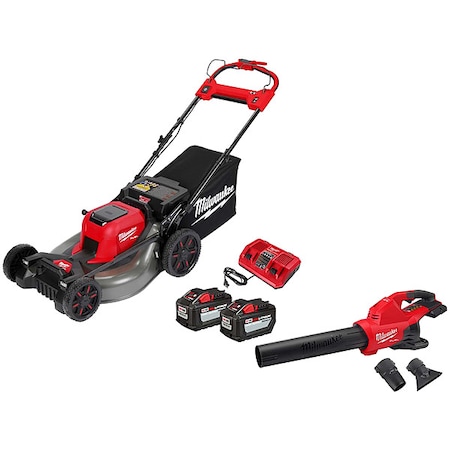 M18 Mower Kit + M18 Dual Battery Blower MPN:2823-22HD, 2824-20