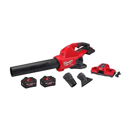 M18™ REDLITHIUM™ Cordless Blower and Battery Kit, 600 cfm, 145 mph, Battery Included, 65 dB MPN:2824-20, 48-11-1881, 48-11-1881, 48-59-1815