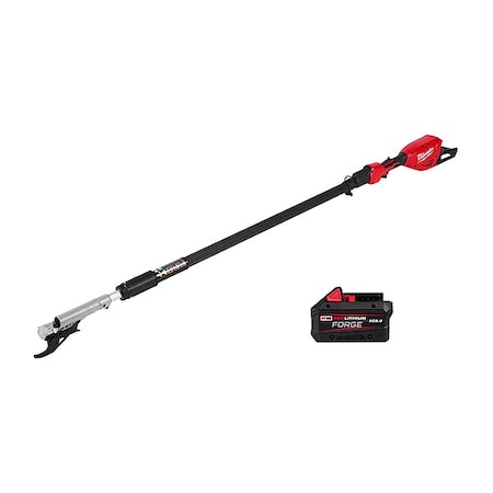 Telescoping Pruning Shears, 1-3/4 in Cut Cap, Steel 3 in L Blade, Battery Included, 84 in Tool L MPN:3008-20, 48-11-1881