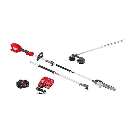M18 FUEL PoleSaw + QUIKLOK StringTrimmer MPN:3016-21PS, 49-16-2717