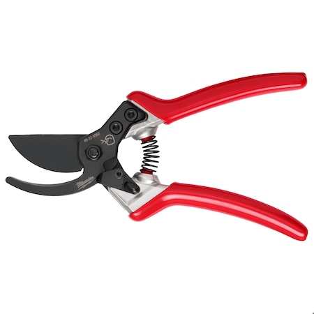 Pruning Shears, 3/4 in Cut Cap, High Carbon Steel 3/4 in L Blade, Aluminum Handle, Dipped Grip MPN:48-22-9363