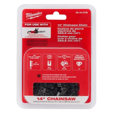 14 in. Replacement Chain for M18 FUEL Chainsaw MPN:49-16-2749