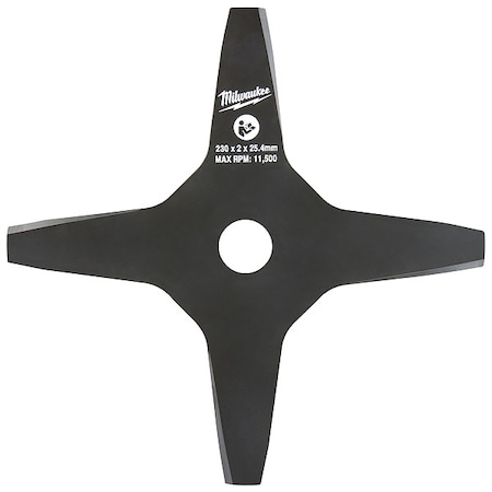 9 in. Replacement Brush Cutter Blade for M18 FUEL QUIK-LOK Brush Cutter Attachment MPN:49-16-2757