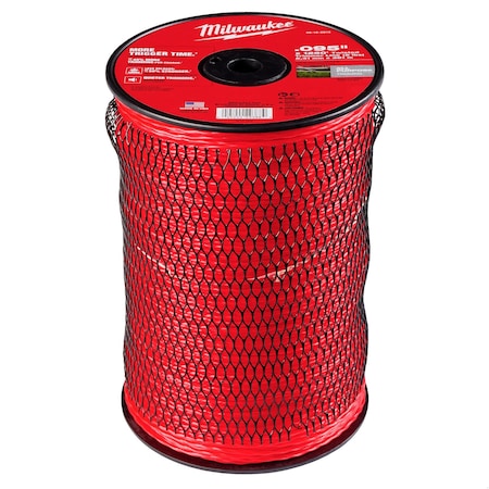 String Trimmer Line, Red, 1/8 in H MPN:49-16-2813