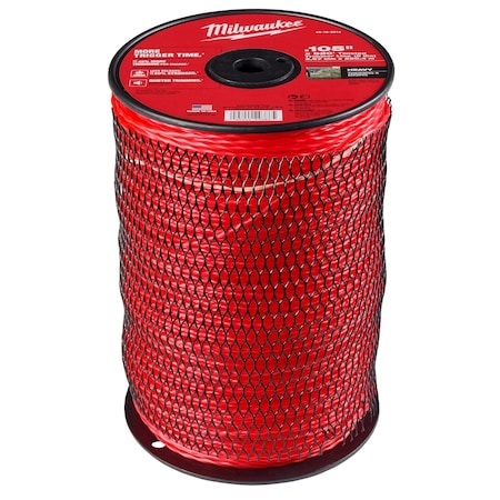 String Trimmer Line, Red, 1/8 in H MPN:49-16-2814