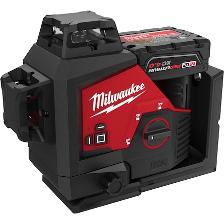 M12 Green 360-Degree 3-Plane Laser Kit MPN:3632-21