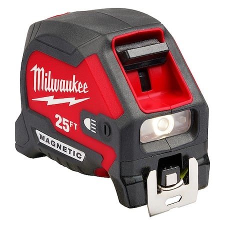 Tape Measure, USB Cord, Steel, 25 ft Blade MPN:48-22-0428