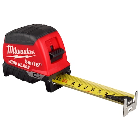 5m/16ft Wide Blade Magnetic Tape Measure MPN:48-22-1217M
