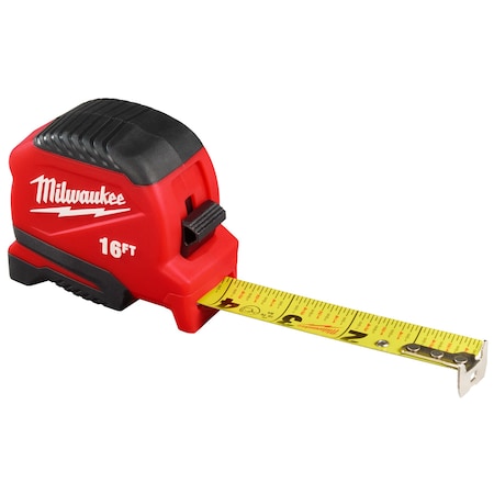 Tape Measure, 16 ft L Blade SAE MPN:48-22-1716