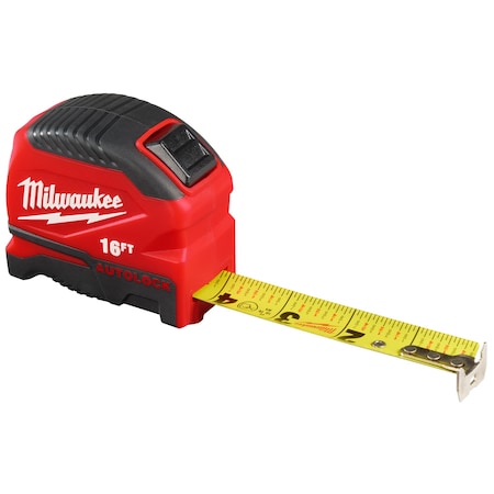 Tape Measure, 16 ft L Blade SAE MPN:48-22-1816