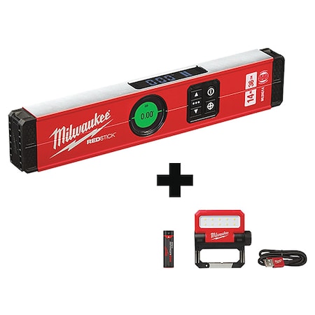 REDLITHIUM USB ROVER Pivoting Flood Light + 14