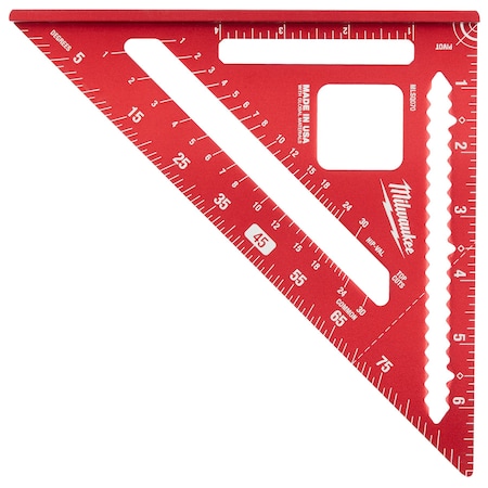 Rafter Square, Aluminum, SAE MPN:MLSQ070