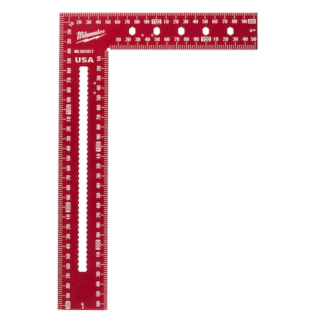Framing Square, Aluminum, Metric MPN:MLSQ1812