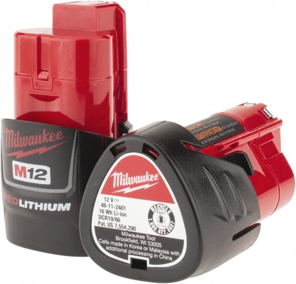 Power Tool Battery: 12V, Lithium-ion MPN:48-11-2411