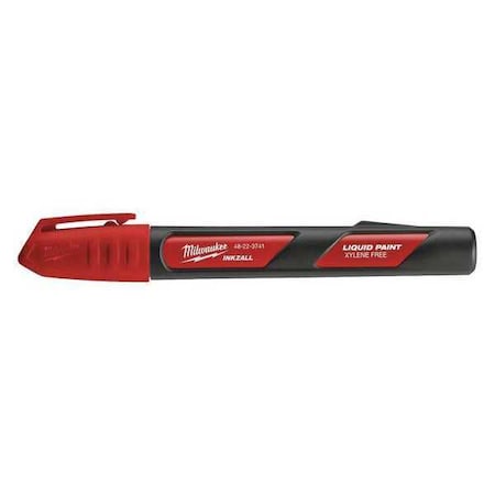 INKZALL Red Liquid Paint Marker MPN:48-22-3741