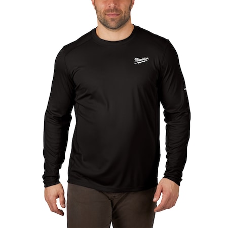 Work Shirt, M, Black, Men's MPN:415B-M