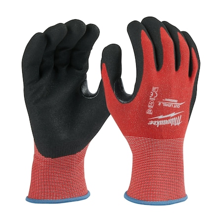 Cut-Resistant Coated Gloves, Cut Level A2, Dipped, Nitrile, Sandy, L 12 PK MPN:48-22-8927B