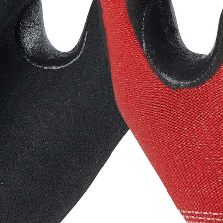 Cut-Resistant Coated Gloves, Cut Level A2, Dipped, Nitrile, Sandy, 2XL 12 PK MPN:48-22-8929B