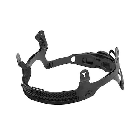 Safety Helmet Ratcheting Suspension, For Use With Milwaukee Safety Helmets Adjustable Fit, Black MPN:48-73-1098